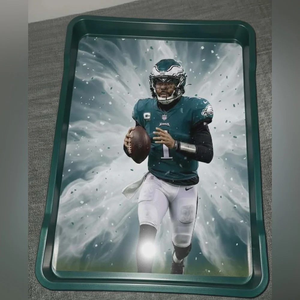NORE’S NOVELTIES Handcrafted Custom Decorative Sports Fan’s Specialty Trays